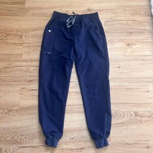 Figs High Rise Navy Blue Zamora Jogger Size Small